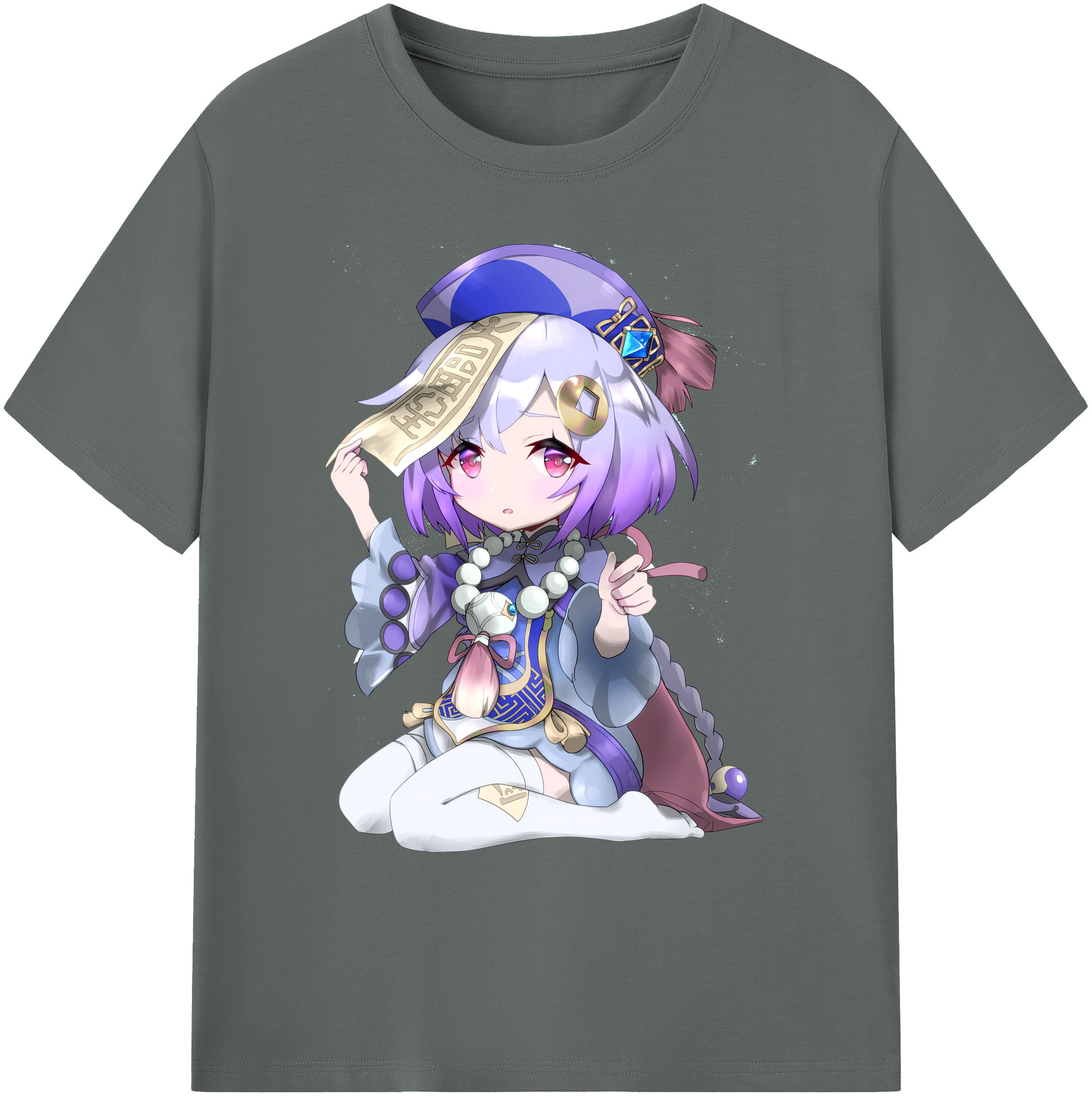 げんし神 七七 なな  genshin Nana 綿100％ メンズ半袖Tシャツ｜肌触りやわらか＆通気性
